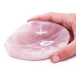 0.5kg Rose Quartz Bowl DS2647 5 Rose-Quartz-Bowl-DS2647 | Crystal Factory