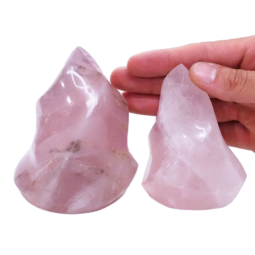 Rose-Quartz-Flame-DK1042 | Crystal Factory