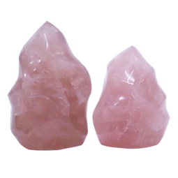 Rose-Quartz-Flame-DK1044 | Crystal Factory