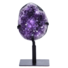 2kg Amethyst Druze Cluster on Rotating Stand DR544 2 Amethyst-Druze-Cluster-on-Stand-DR544 | Crystal Factory
