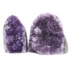 1.96kg Amethyst Polished Crystal Geode Specimen Set 2 Pieces DN1915 2 Amethyst Polished Crystal Geode Specimen Set 2 Pieces DN1915 | Crystal Factory