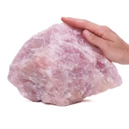 Rose Quartz Rough J2131 | Crystal Factory