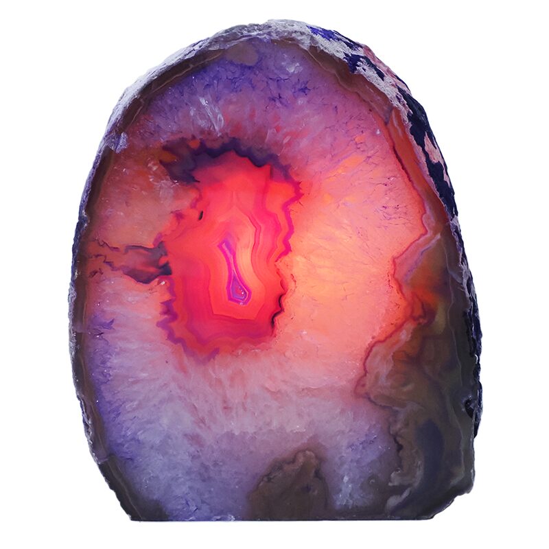 4.4kg Purple Agate Crystal Lamp N2184 5 Purple Agate Crystal Lamp N2184 | Crystal Factory