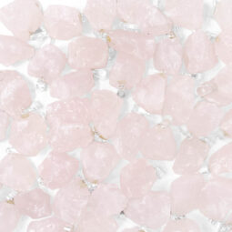 Rose Quartz Rough Pendant | Crystal Factory