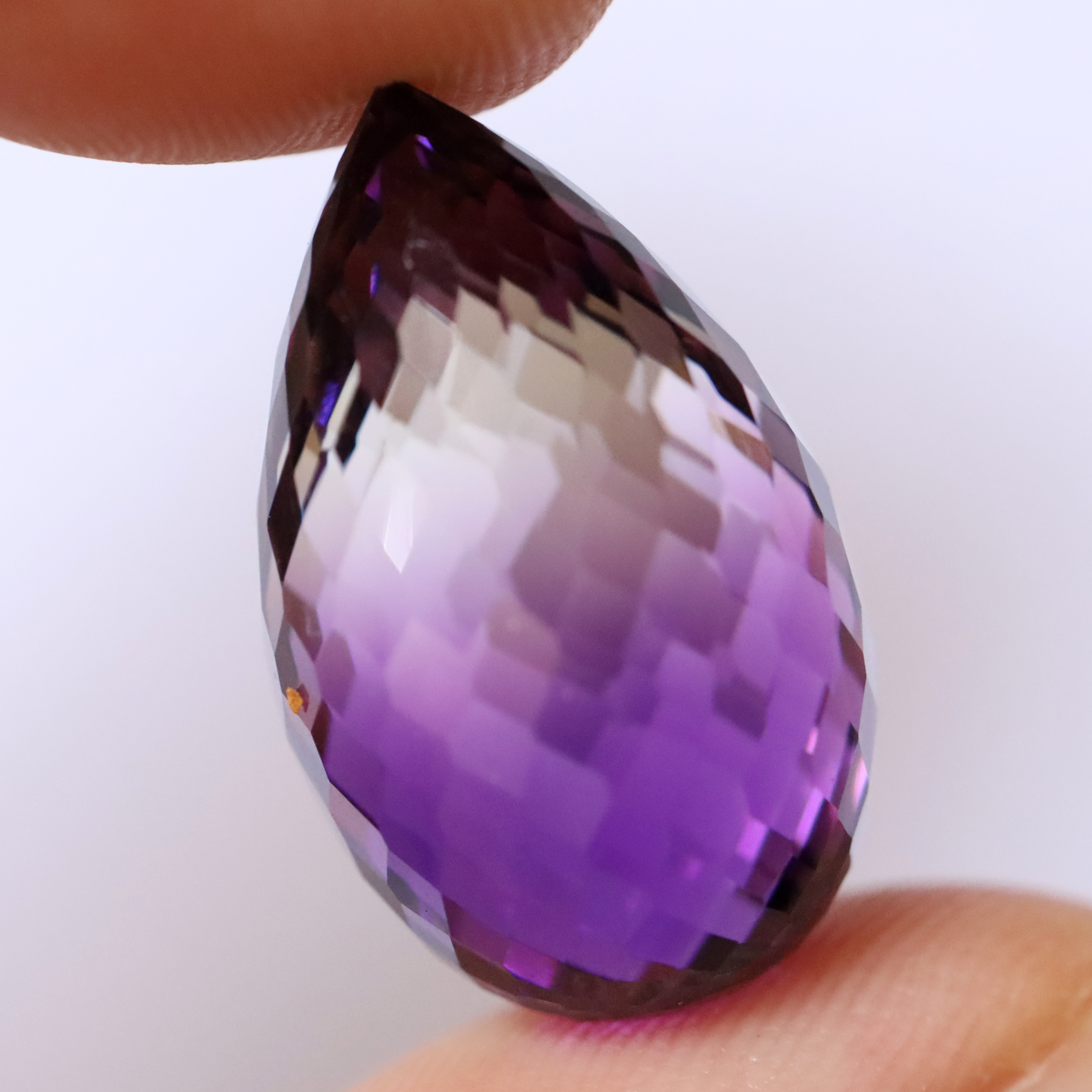 Amethyst Faceted Briolette Crystal Stone DV223 3 Amethyst Faceted Briolette Crystal Stone DV223 | Crystal Factory
