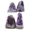 2.07kg Amethyst Polished Crystal Geode Specimen Set 4 Pieces DK1069 2 Amethyst Polished Crystal Geode Specimen Set 4 Pieces DK1069 | Crystal Factory