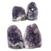 2.07kg Amethyst Polished Crystal Geode Specimen Set 4 Pieces DN2000 2 Amethyst Polished Crystal Geode Specimen Set 4 Pieces DN2000 | Crystal Factory