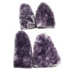 2.02kg Amethyst Polished Crystal Geode Specimen Set 4 Pieces DN2005 2 Amethyst Polished Crystal Geode Specimen Set 4 Pieces DN2005 | Crystal Factory