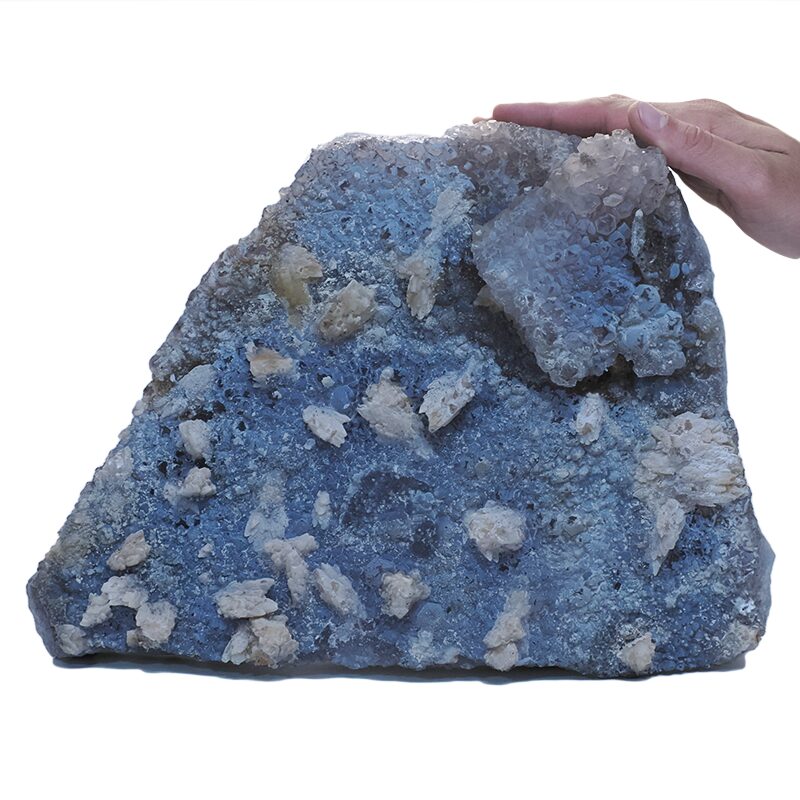 10.3kg Snowflake Agate Cluster DS2815 4 Snowflake Agate Cluster DS2815 | Crystal Factory