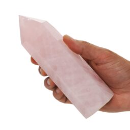 Rose Quartz Terminated Point DS2828 | Crystal Factory