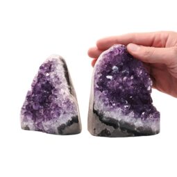 1.7kg Amethyst Crystal Geode Specimen Set 2 Pieces DV225 5 Amethyst Crystal Geode Specimen Set 2 Pieces DV225 | Crystal Factory