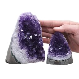 1.8kg Amethyst Crystal Geode Specimen Set 2 Pieces DV230 5 Amethyst Crystal Geode Specimen Set 2 Pieces DV230 | Crystal Factory