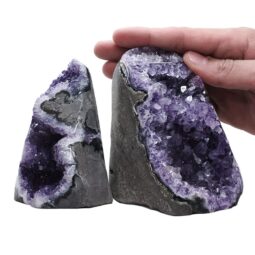 1.5kg Amethyst Crystal Geode Specimen Set 2 Pieces DV231 5 Amethyst Crystal Geode Specimen Set 2 Pieces DV231 | Crystal Factory