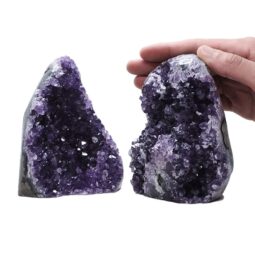 1.8kg Amethyst Crystal Geode Specimen Set 2 Pieces DV234 5 Amethyst Crystal Geode Specimen Set 2 Pieces DV234 | Crystal Factory