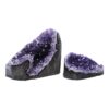 Amethyst Crystal Geode Specimen Set 2 Pieces DV235 | Crystal Factory