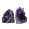 Amethyst Crystal Geode Specimen Set 2 Pieces DV237 | Crystal Factory
