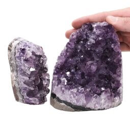 1.8kg Amethyst Crystal Geode Specimen Set 2 Pieces DV245 5 Amethyst Crystal Geode Specimen Set 2 Pieces DV245 | Crystal Factory