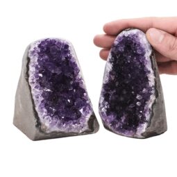 1.3kg Amethyst Crystal Geode Specimen Set 2 Pieces DV250 5 Amethyst Crystal Geode Specimen Set 2 Pieces DV250 | Crystal Factory