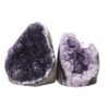 1.4kg Amethyst Crystal Geode Specimen Set 2 Pieces DV254 1 Amethyst Crystal Geode Specimen Set 2 Pieces DV254 | Crystal Factory