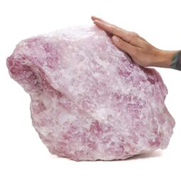 Rose Quartz Rough J2138 | Crystal Factory