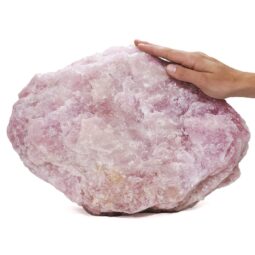 Rose Quartz Rough J2137 | Crystal Factory