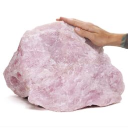 Rose Quartz Rough J2139 | Crystal Factory