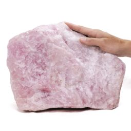 Rose Quartz Rough J2140 | Crystal Factory