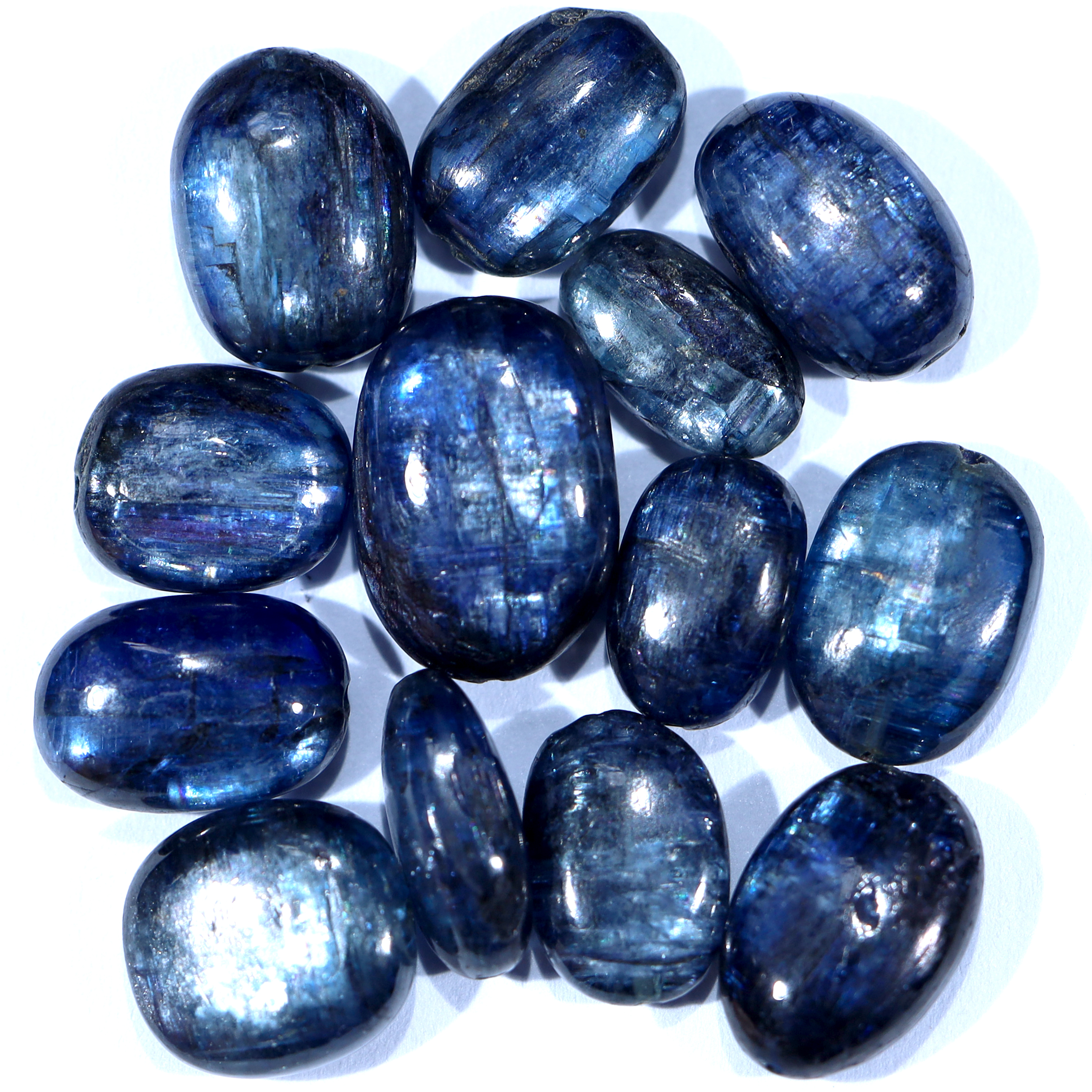 Kyanite Faceted Stones Parcel 13 pieces DV195 5 Kyanite Faceted Stones Parcel 13 pieces DV195 | Crystal Factory
