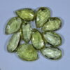 Lemon Quartz Faceted Stones Parcel – 10 pieces DV173 | Crystal Factory