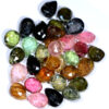 Natural Tourmaline Pear Faceted Crystal Stones Parcel 32pieces DV220 | Crystal Factory