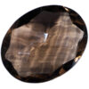 Smoky Quartz Faceted Oval Stone DV169 | Crystal Factory