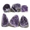 2.52kg Amethyst Polished Crystal Geode Specimen Set 6 Pieces S1494 1 Amethyst Polished Crystal Geode Specimen Set 6 Pieces S1494 | Crystal Factory