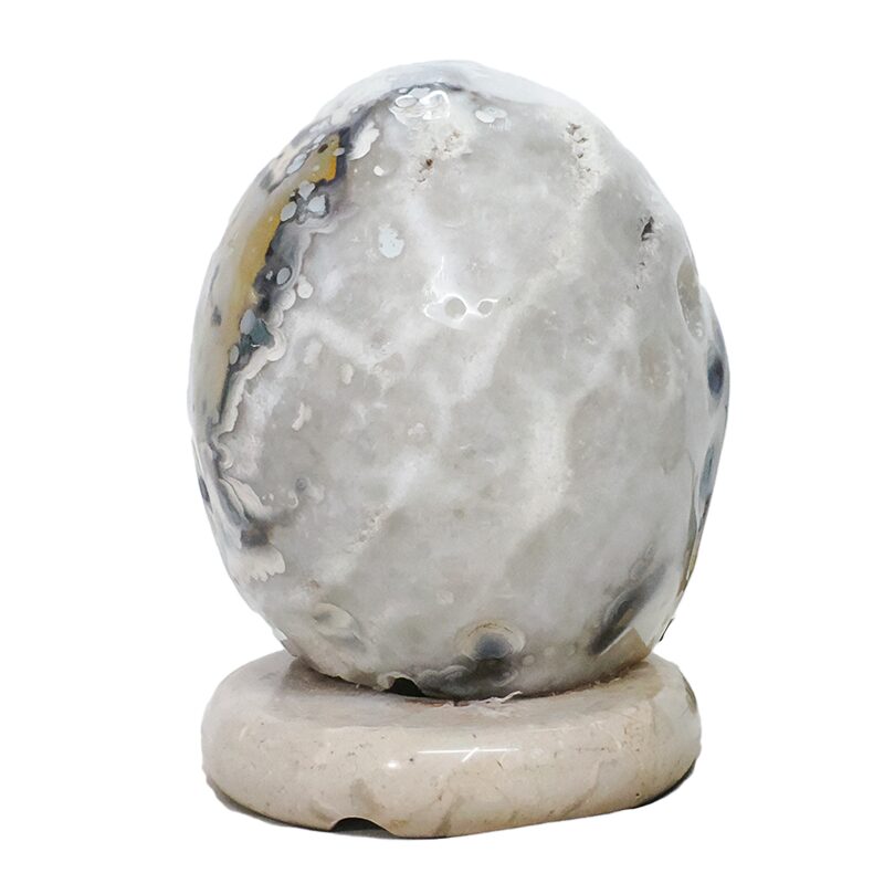 4.0kg Brazilian River Agate Lamp with LED Bulb DB691 3 Brazilian River Agate Lamp DB691 | Crystal Factory