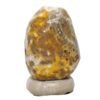 2.0kg Brazilian River Agate Lamp with LED Bulb DB694 2 Brazilian River Agate Lamp DB694 | Crystal Factory