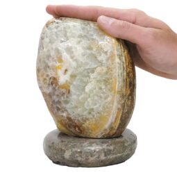 2.70kg Brazilian River Agate Lamp with LED Bulb DB695 7 Brazilian River Agate Lamp DB695 | Crystal Factory