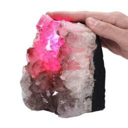 2kg Natural Amethyst Crystal Lamp with Purple LED DS2831 7 Natural Amethyst Crystal Lamp DS2831 | Crystal Factory