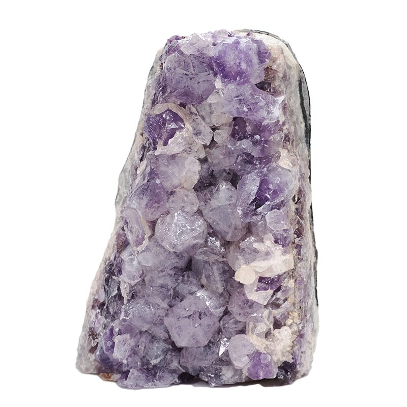 3.5kg Natural Amethyst Crystal Lamp with Purple LED DS2832 3 Natural Amethyst Crystal Lamp DS2832 | Crystal Factory