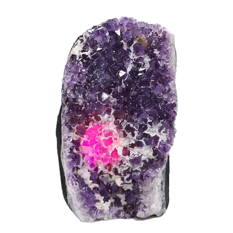 3.8kg Natural Amethyst Crystal Lamp with Purple LED DS2834 4 Natural Amethyst Crystal Lamp DS2834 | Crystal Factory