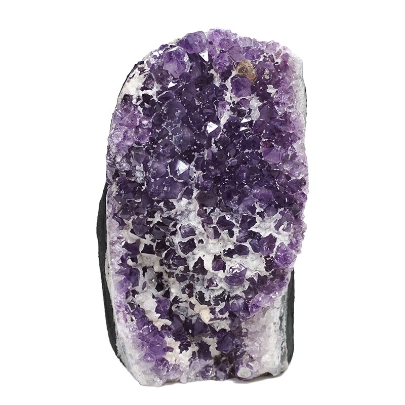 3.8kg Natural Amethyst Crystal Lamp with Purple LED DS2834 3 Natural Amethyst Crystal Lamp DS2834 | Crystal Factory