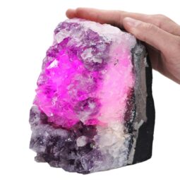 4kg Natural Amethyst Crystal Lamp with Purple LED DS2836 7 Natural Amethyst Crystal Lamp DS2836 | Crystal Factory