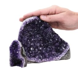 2.3kg Amethyst Crystal Geode Specimen Set 2 Pieces DV290 5 Amethyst Crystal Geode Specimen Set 2 Pieces DV290 | Crystal Factory