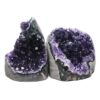 1.3kg Amethyst Crystal Geode Specimen Set 2 Pieces DV295 2 Amethyst Crystal Geode Specimen Set 2 Pieces DV295 | Crystal Factory