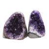 Amethyst Crystal Geode Specimen Set 2 Pieces DV258 | Crystal Factory