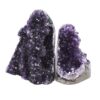Amethyst Crystal Geode Specimen Set 2 Pieces DV260 | Crystal Factory
