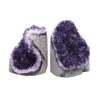 1.3kg Amethyst Crystal Geode Specimen Set 2 Pieces DV263 2 Amethyst Crystal Geode Specimen Set 2 Pieces DV263 | Crystal Factory