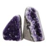 1.3kg Amethyst Crystal Geode Specimen Set 2 Pieces DV265 2 Amethyst Crystal Geode Specimen Set 2 Pieces DV265 | Crystal Factory