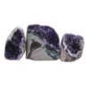 Amethyst Crystal Geode Specimen Set 3 Pieces DV272 | Crystal Factory