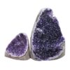 Amethyst Crystal Geode Specimen Set 2 Pieces DV280 | Crystal Factory
