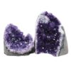 1.4kg Amethyst Crystal Geode Specimen Set 2 Pieces DV281 2 Amethyst Crystal Geode Specimen Set 2 Pieces DV281 | Crystal Factory