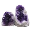 1.3kg Amethyst Crystal Geode Specimen Set 2 Pieces DV282 2 Amethyst Crystal Geode Specimen Set 2 Pieces DV282 | Crystal Factory
